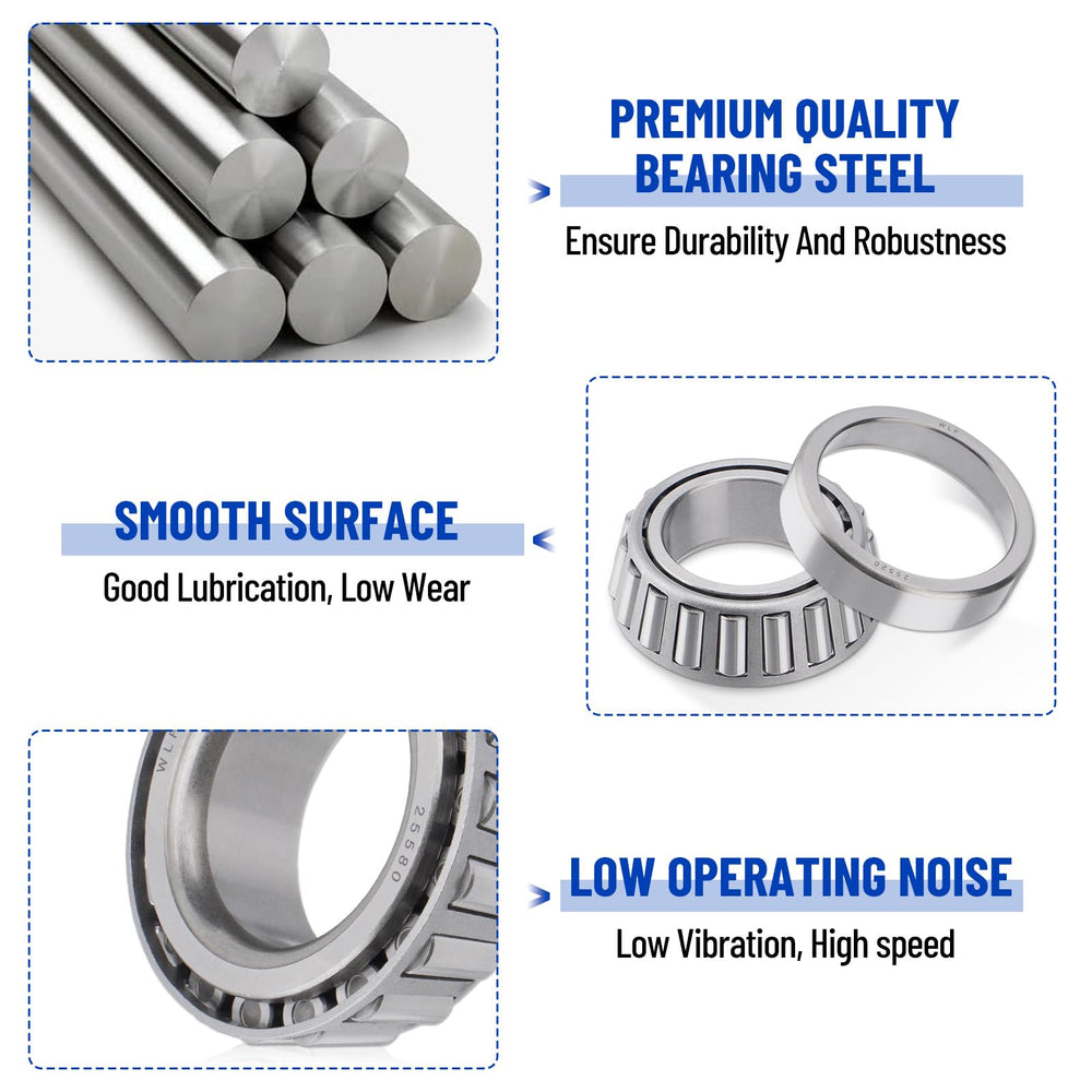 Racewill grease seal 22333TB provides leak-free protection for wheel bearings.