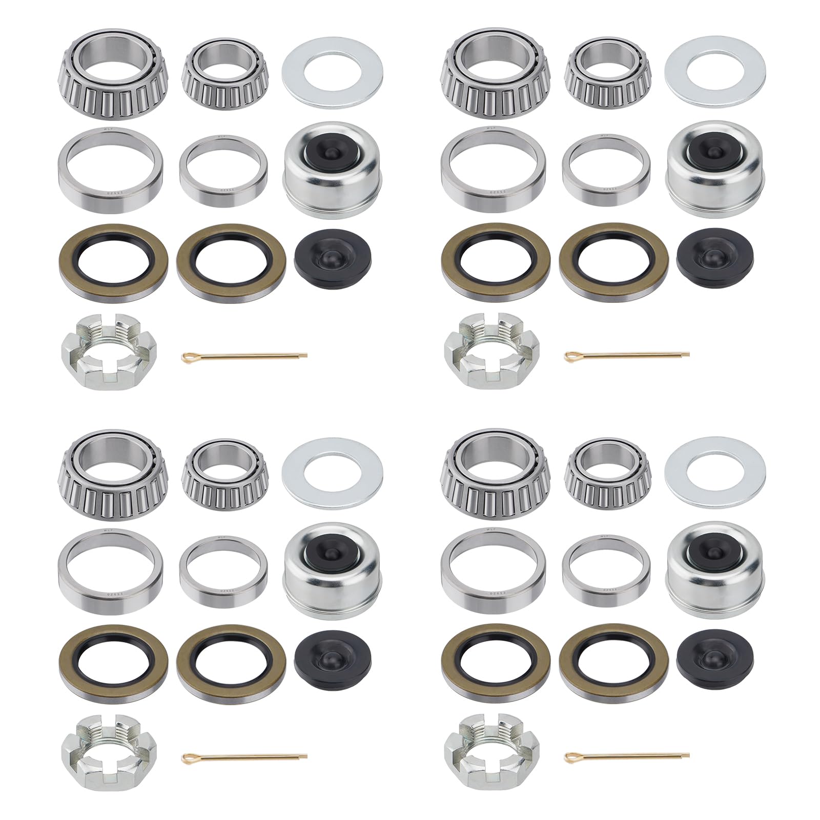 Racewill inner bearing 25580 for precise fit and smooth trailer axle rotation.