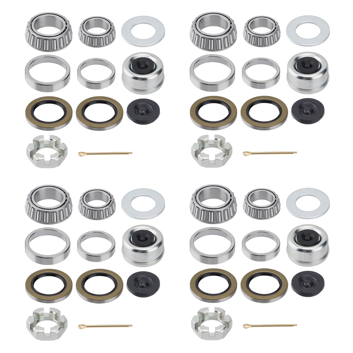 Racewill inner bearing 25580 for precise fit and smooth trailer axle rotation.