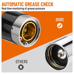 Racewill chromed stainless steel cover providing durable rust resistance.