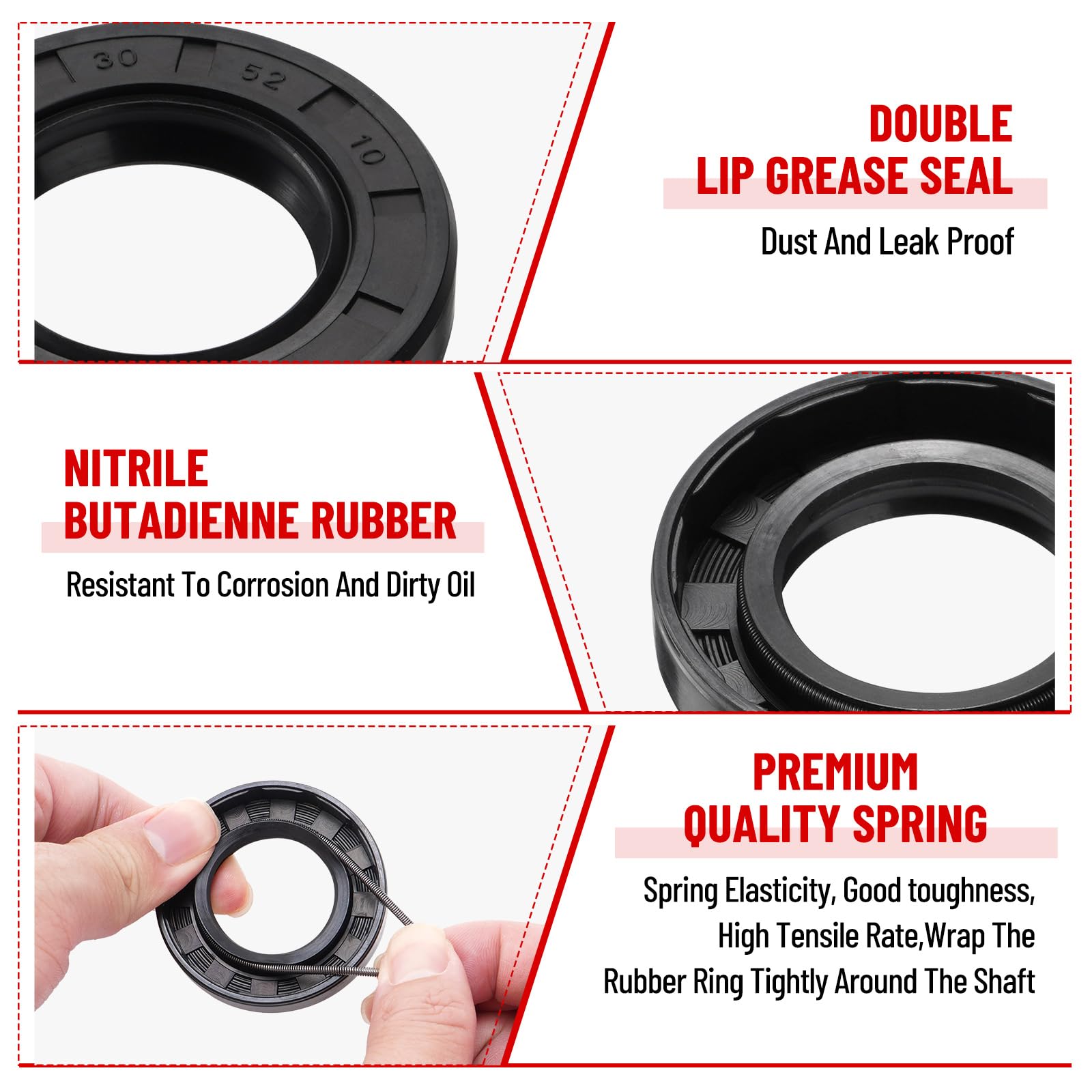 Racewill dust covers provide extra protection against dirt.