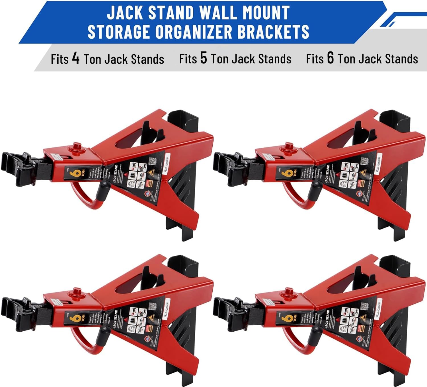 Racewill includes drywall anchors and screws for quick, tool-ready installation.