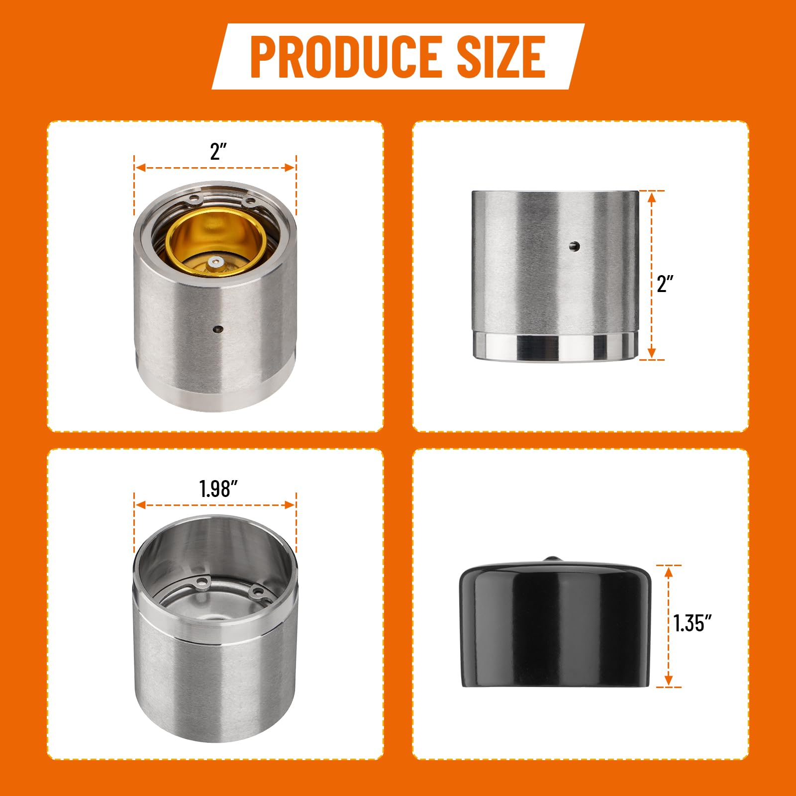 Racewill leakage-prevention cover minimizes grease leakage during rotation.