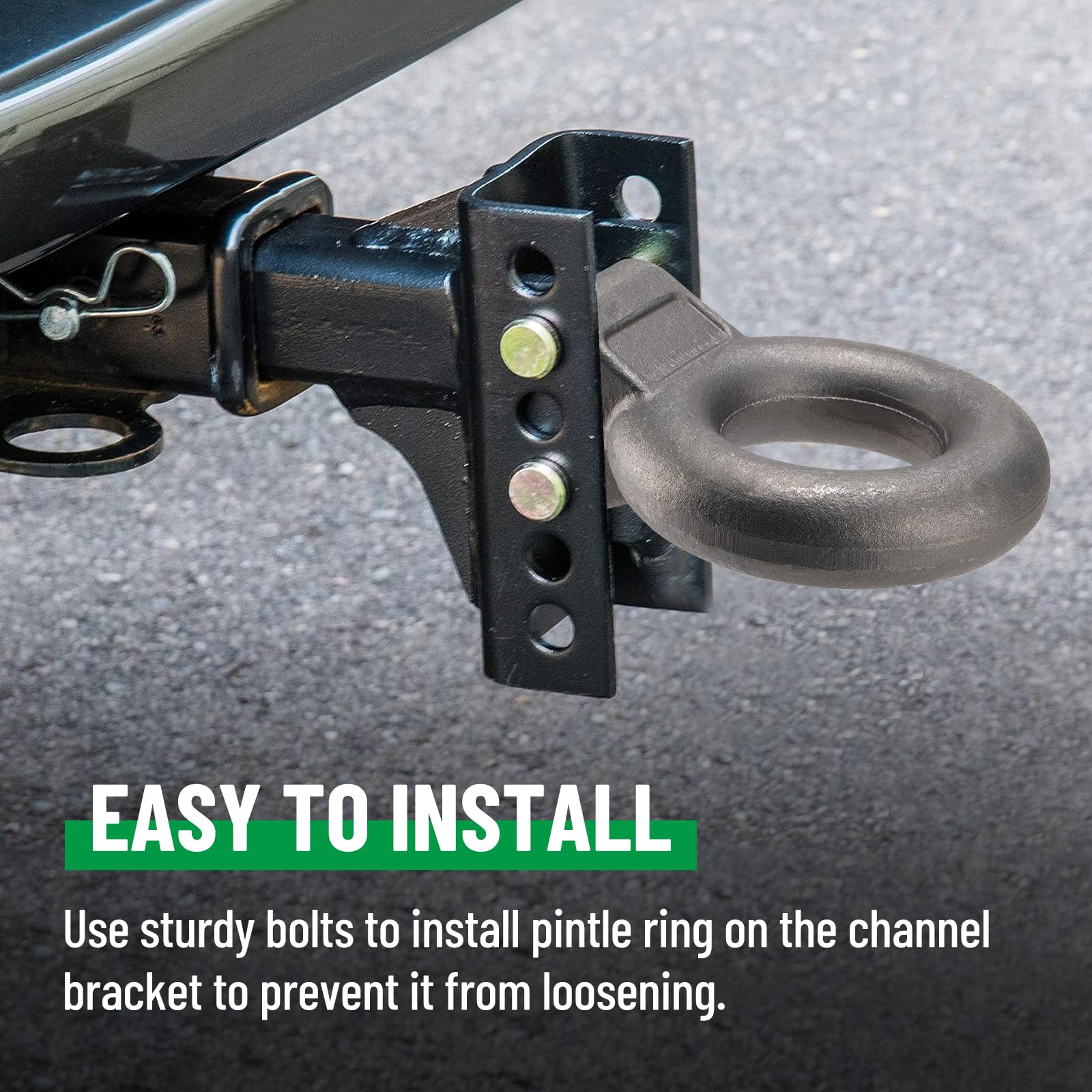Racewill bolt secure connection demonstrates two bolt fixation for stability