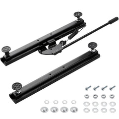 Racewill Seat Slider Kit front view highlighting solid build for universal compatibility.