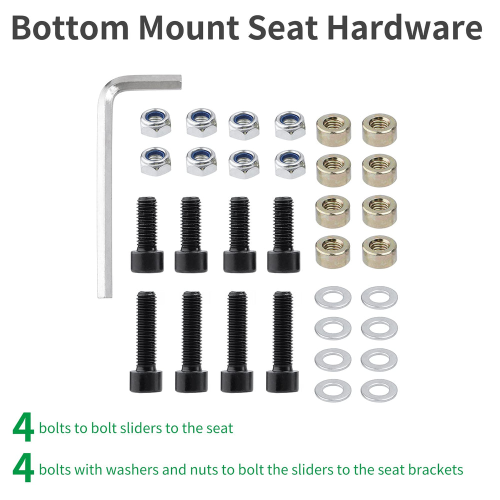 Racewill Seat Slider universal track fits most aftermarket seats