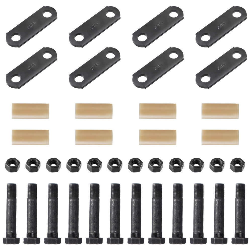 Racewill tandem axle trailer shackle bolts for secure mounting and corrosion resistance