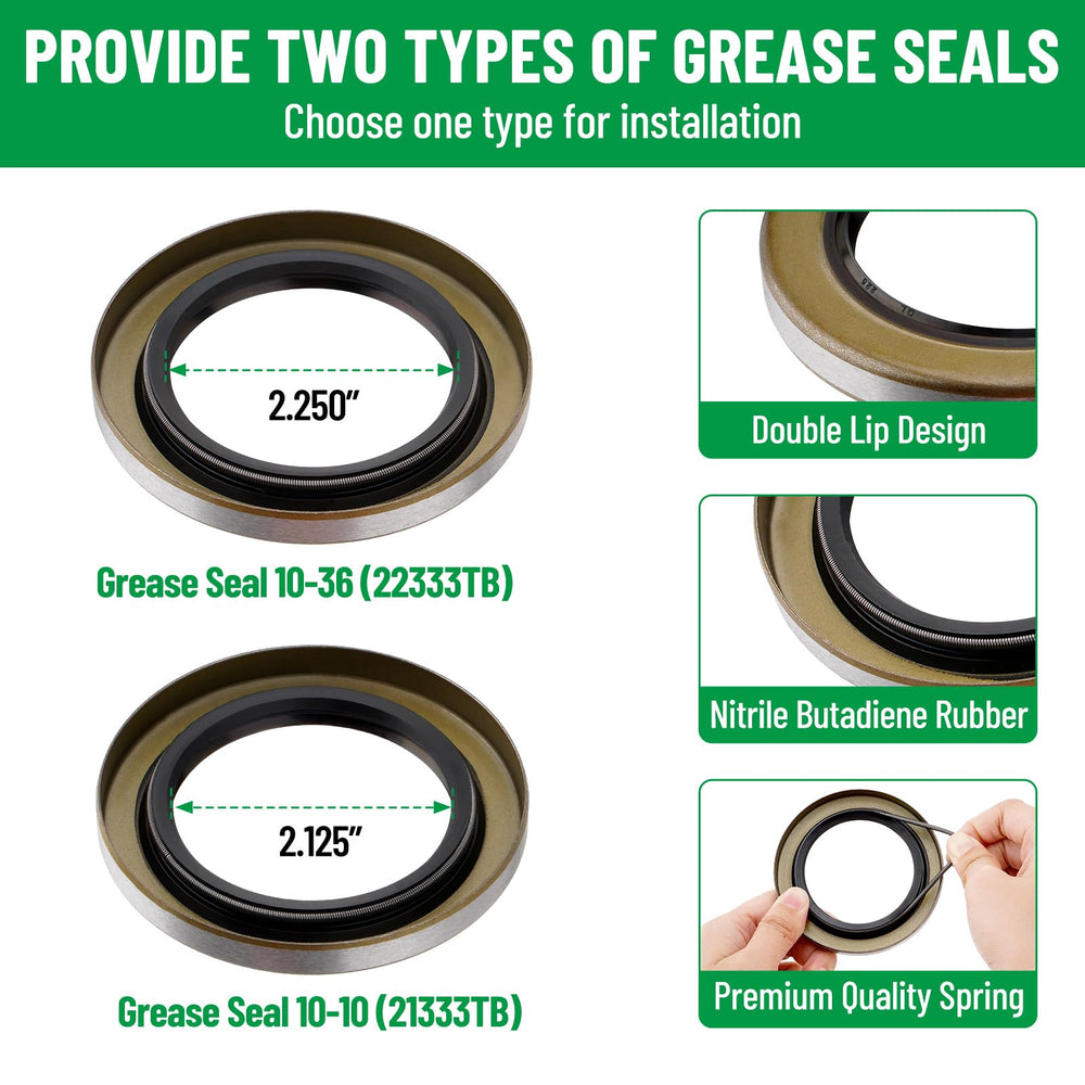 Racewill outer bearing LM67048 supports durable load distribution on tandem axles.