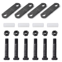 Racewill trailer shackle kit with double‑eye springs for rugged towing scenarios