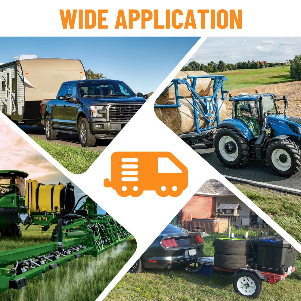 Racewill-wide-application-compatible-with-3-inch-pintle-hitch expands trailer and farm vehicle options.