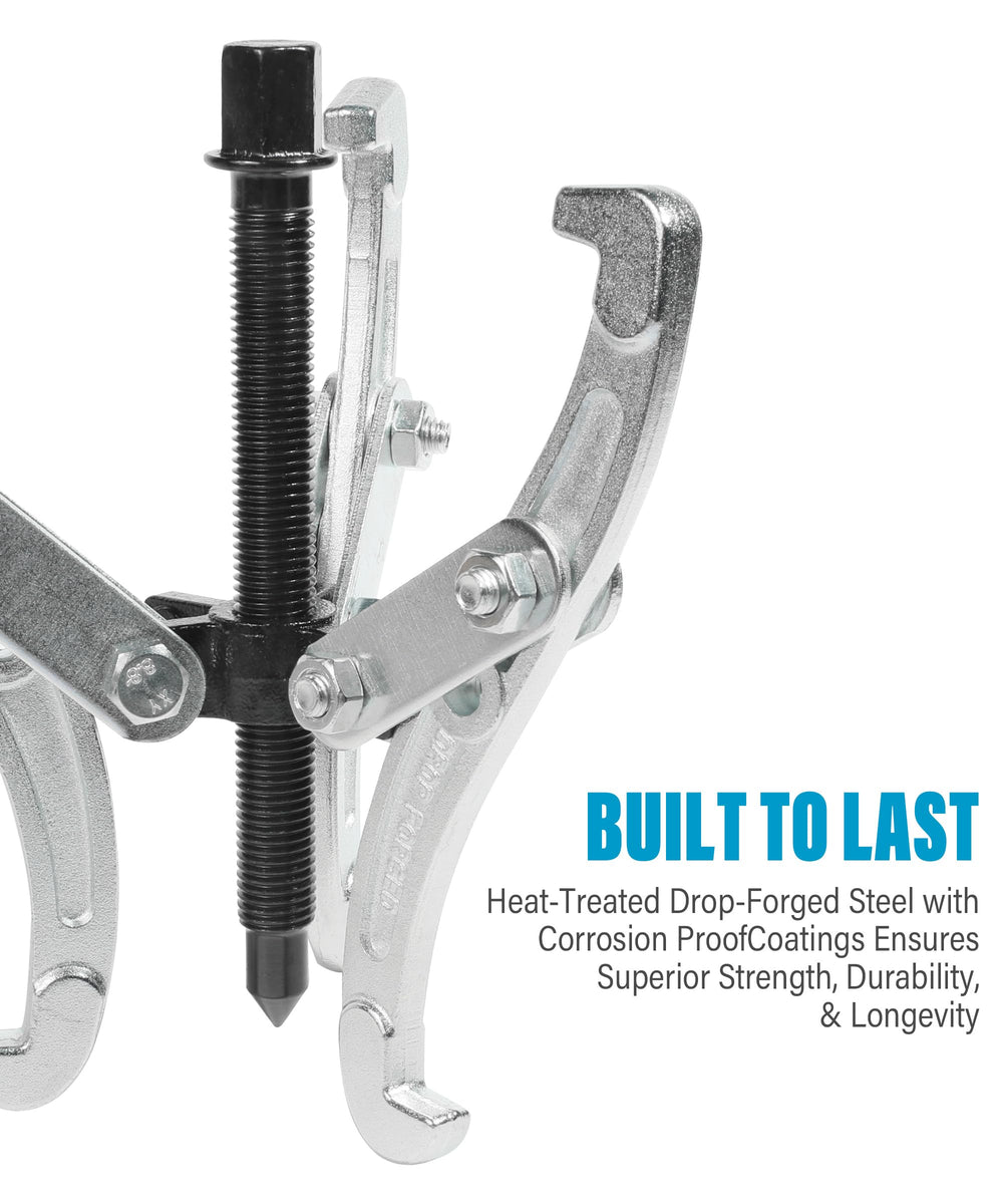 RACOONA bearing puller shown providing damage-free disassembly