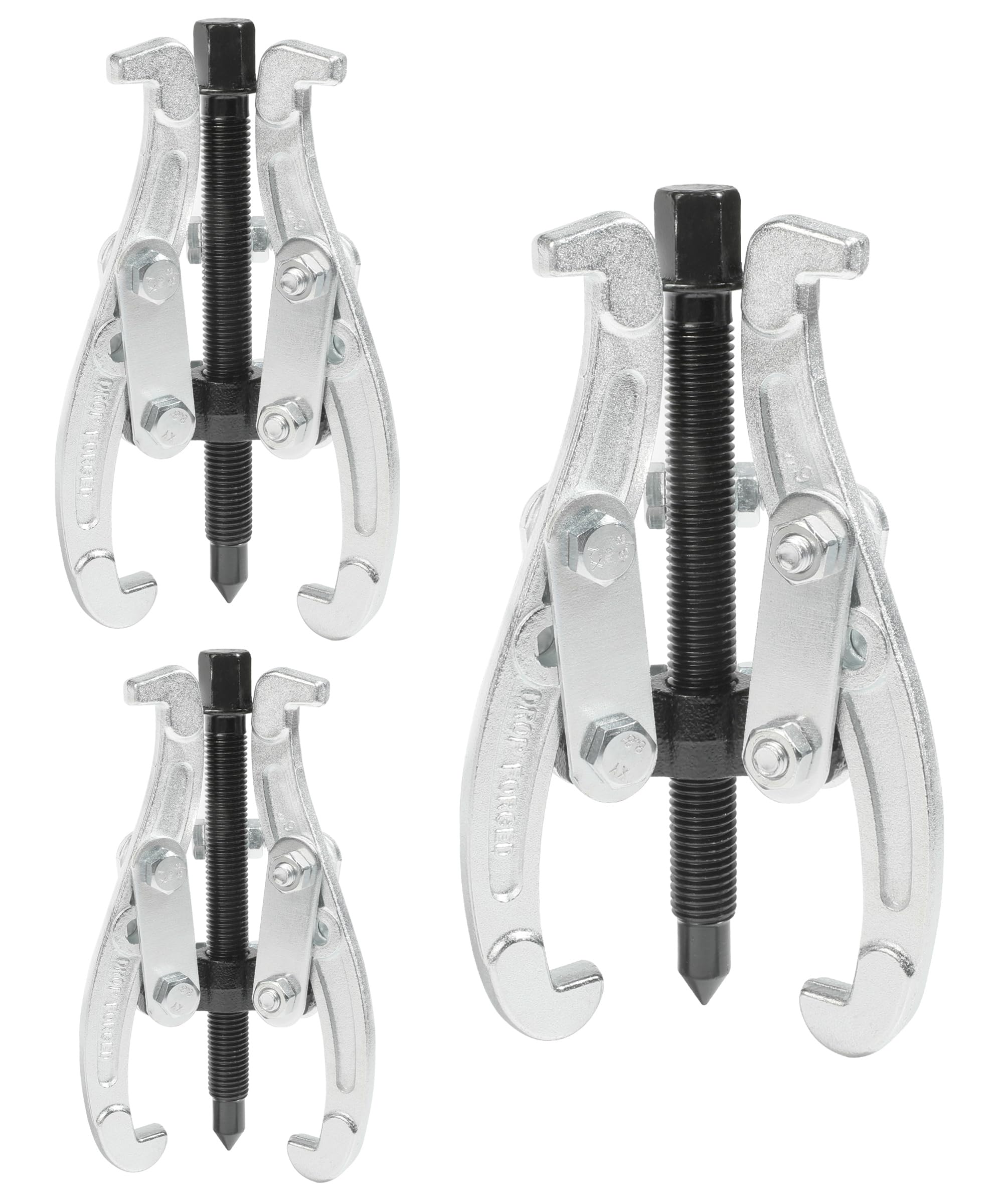 RACOONA gear puller 3in showing compact strength for tight gear removal