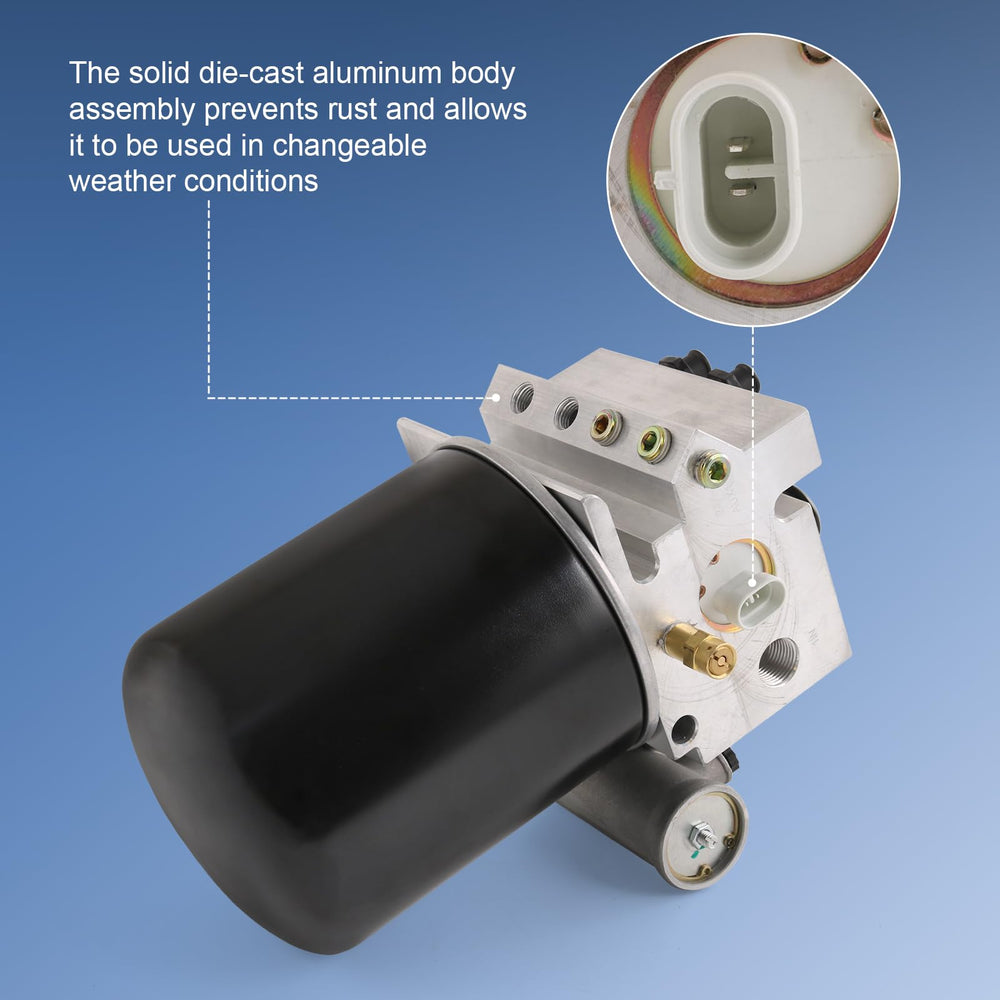 RADHLBNIU 801266 air dryer replacement for Peterbilt models, aiding reliability.