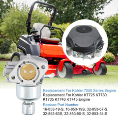 RADHLBNIU air filter included for cleaner air and longer carburetor life.