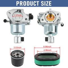 RADHLBNIU oil filter included to protect engine internals.