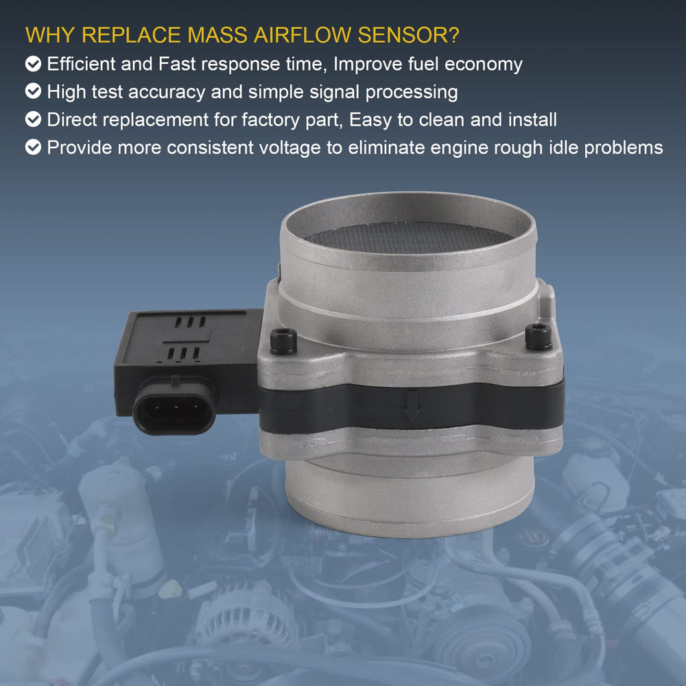RADHLBNIU MAF sensor installation-ready with connector