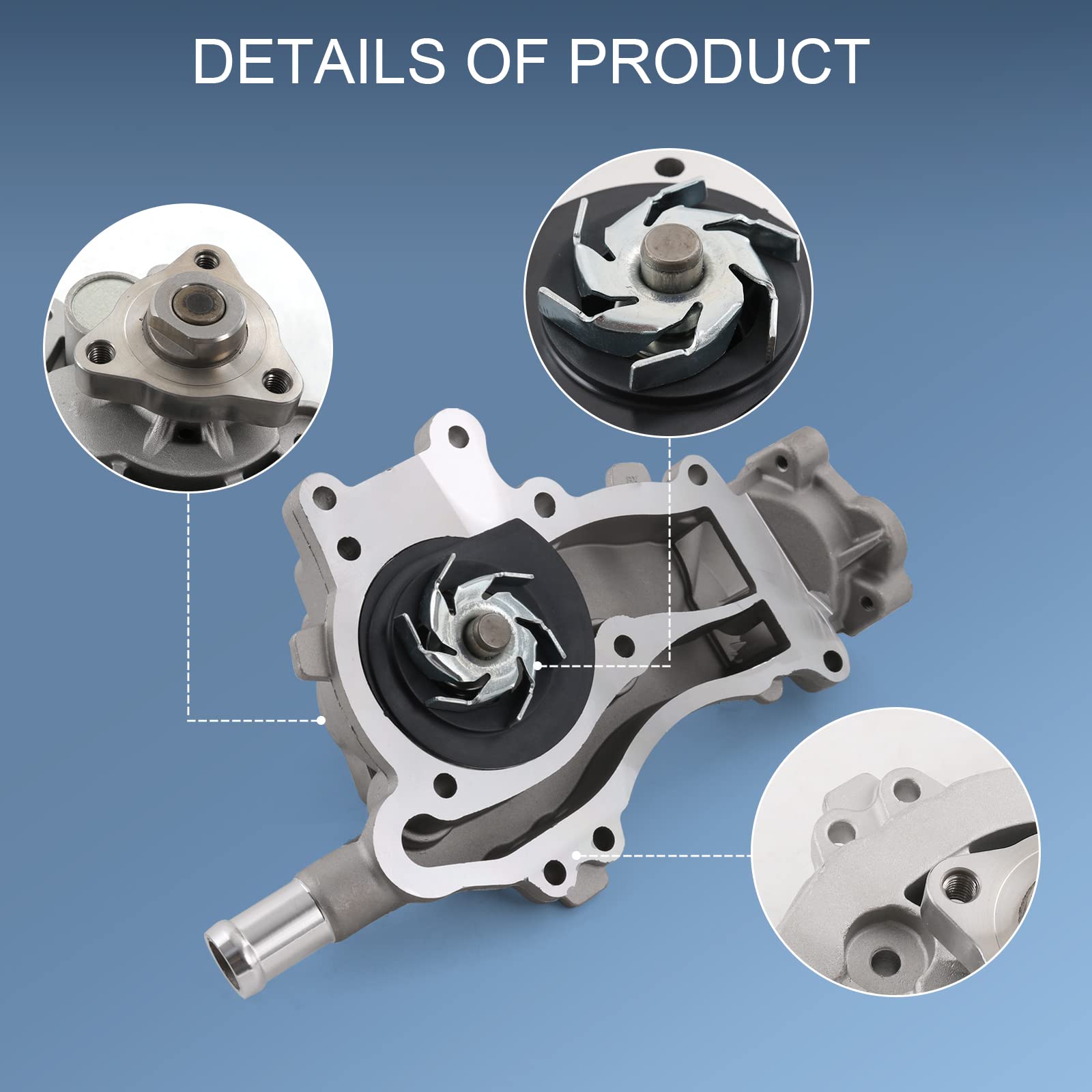 Radhlbnliu AW6662 kit with gaskets and seals for easy installation