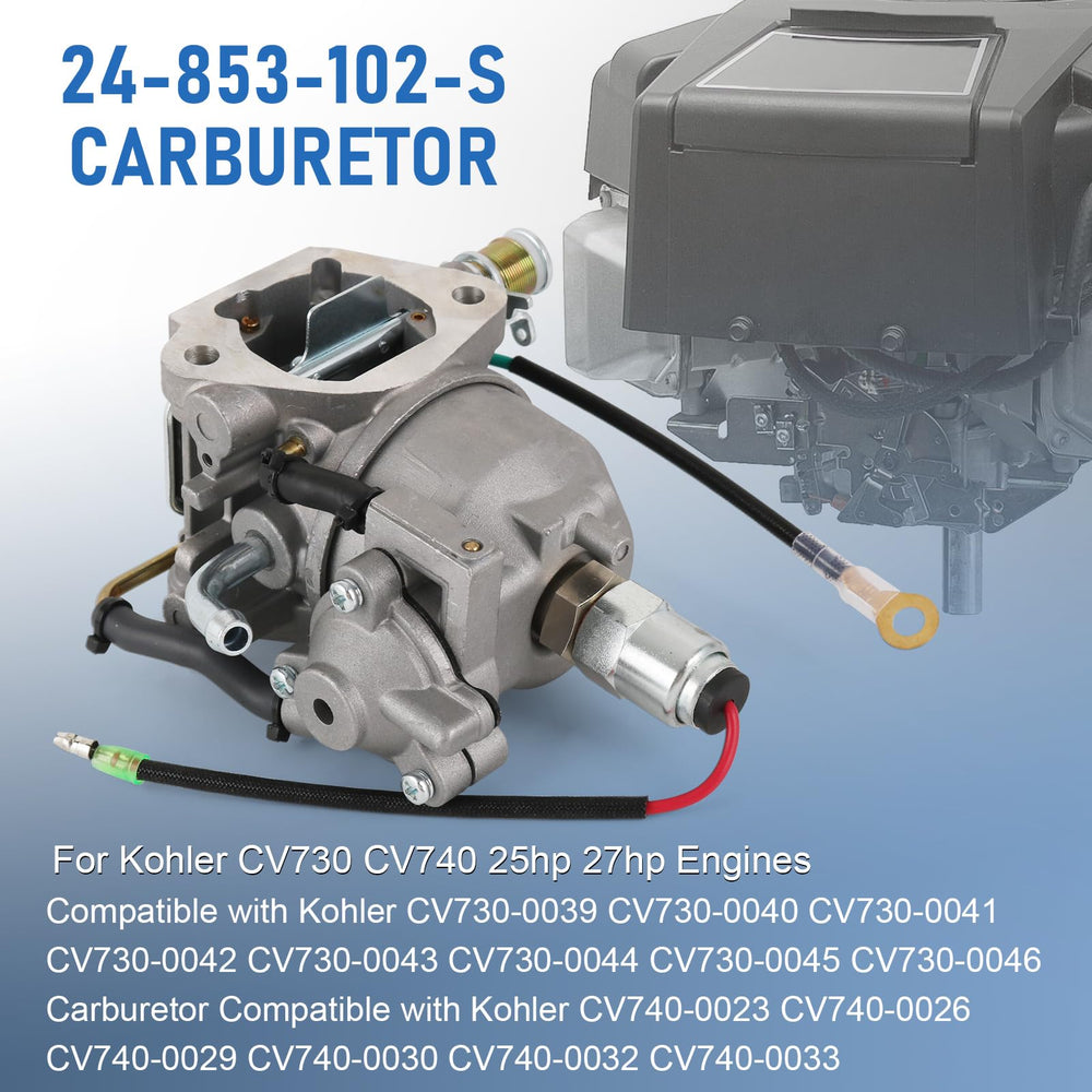 RADHLBNIU fuel pump for Kohler 24853102S ensures reliable starts.