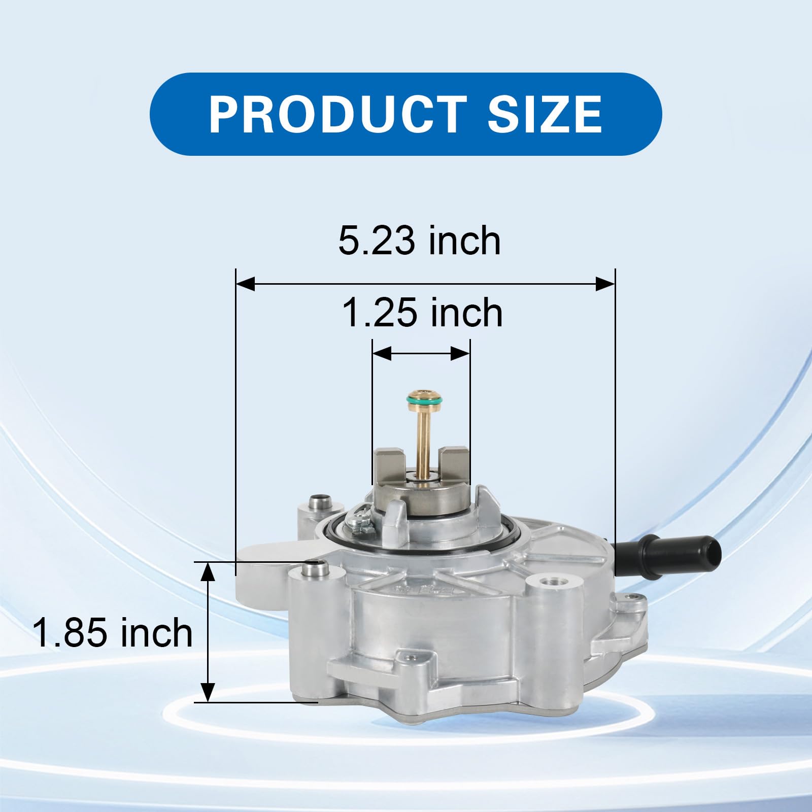 RADHLBNIU brake vacuum pump packaging ready for replacement