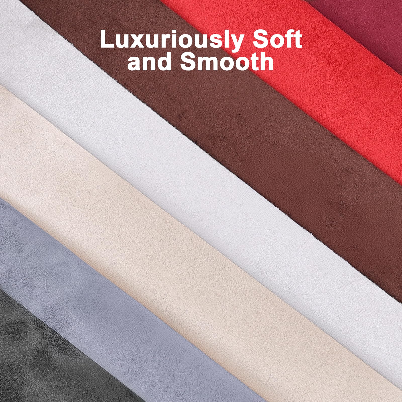 RadiantDecor premium black suede wrap high-temperature resistance on interior panels.