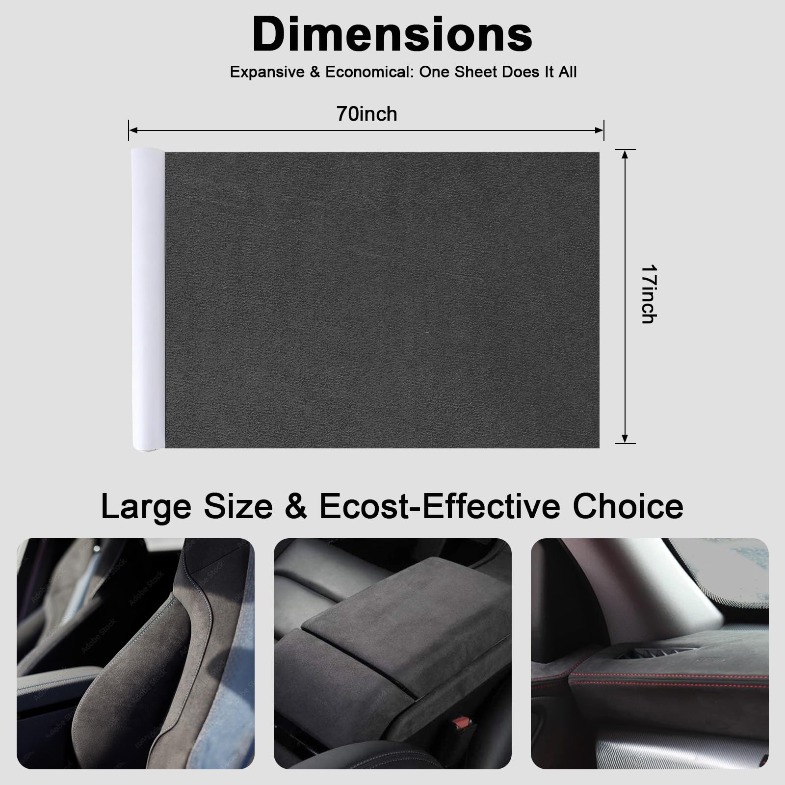 RadiantDecor premium suede wrap adhesion technology delivers strong, residue-free bonding