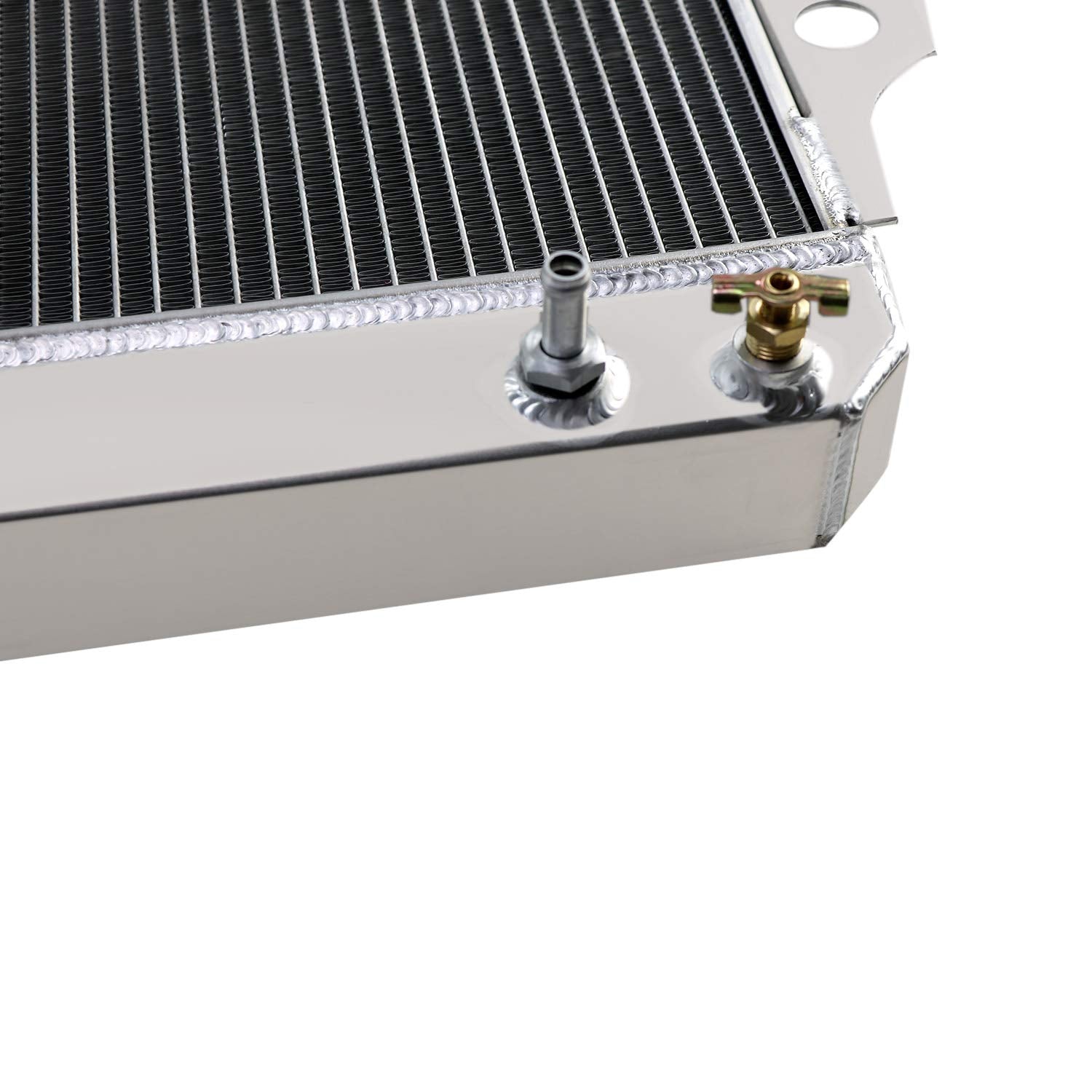 Package includes radiator and CNC machined cap for direct fit.