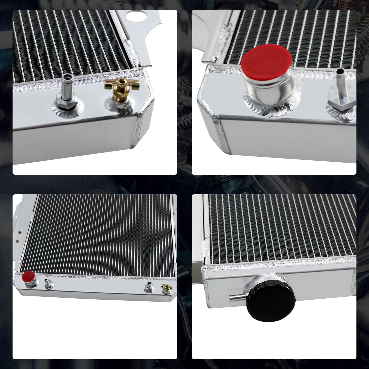 Transmission oil cooler connection for DPI2101 supports Wrangler setups.