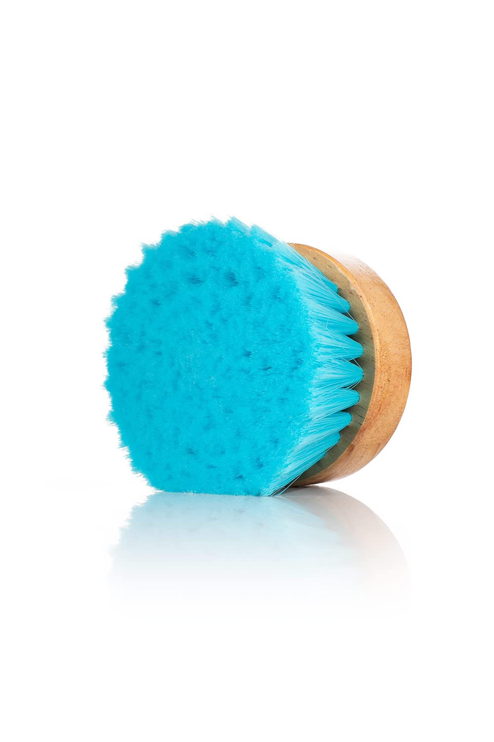 The Rag Company wooden-handle detail brush designed for comfortable extended cleaning sessions.