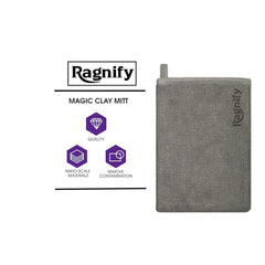 Ragnify clay mitt pack gray removes embedded contaminants from paint