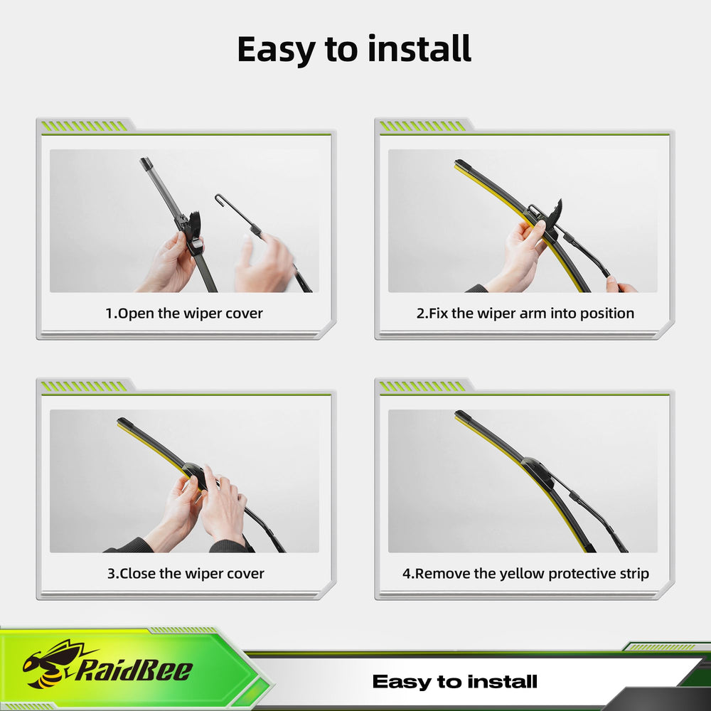 Waterproof silicone strips resist heat and cold for dependable visibility