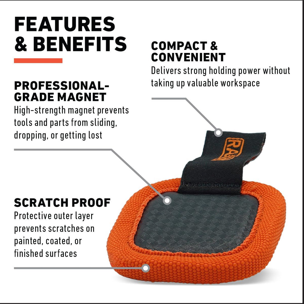Railer flexible surface protects paint on curved fenders and hoods.