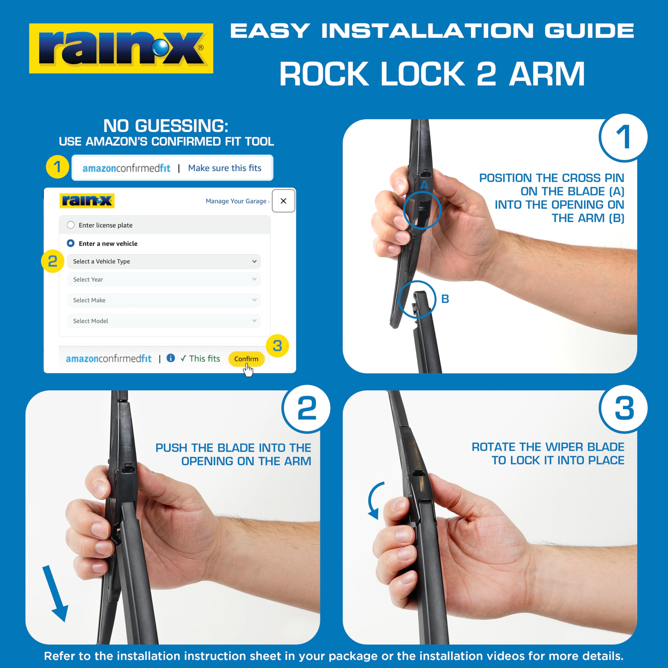 Interchangeable adapter enables tool-free installation for quick replacement