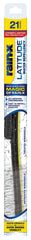 Rain-X Latitude 21-inch wiper blade on windshield for clear all-weather visibility