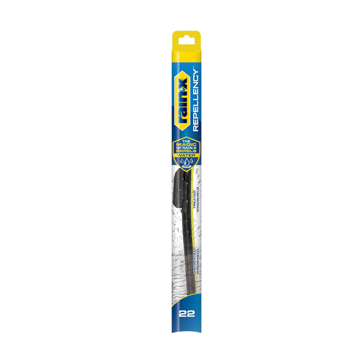 Rain-X Repellency Wiper 22-inch windshield bead rain for clearer visibility.