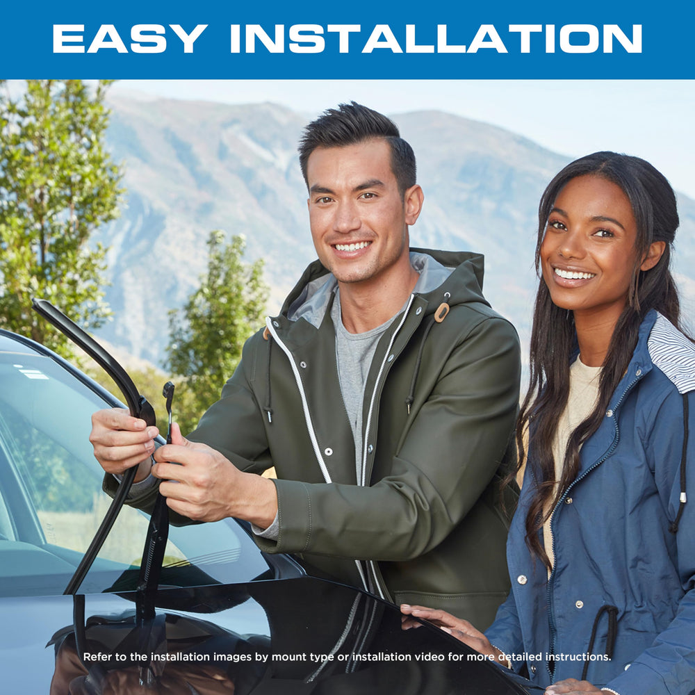 Rain-X Total Clear beam wiper 22-inch aero-design improves performance in bad weather