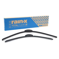 Rain-X Total Clear Beam wiper blades 26-22 pack installed for all-weather visibility.