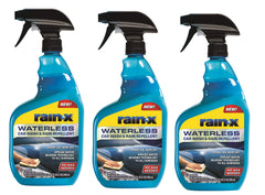 Rain-X waterless car wash bottle pour for easy spray and streak-free shine