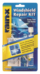 Rain-X Windshield Repair Kit Pack 6 minimizes chip visibility and stops crack spread.