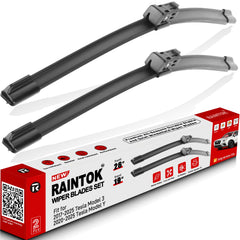 Raintok model3 26-inch front wiper blade close-up for reliable rain clearing.