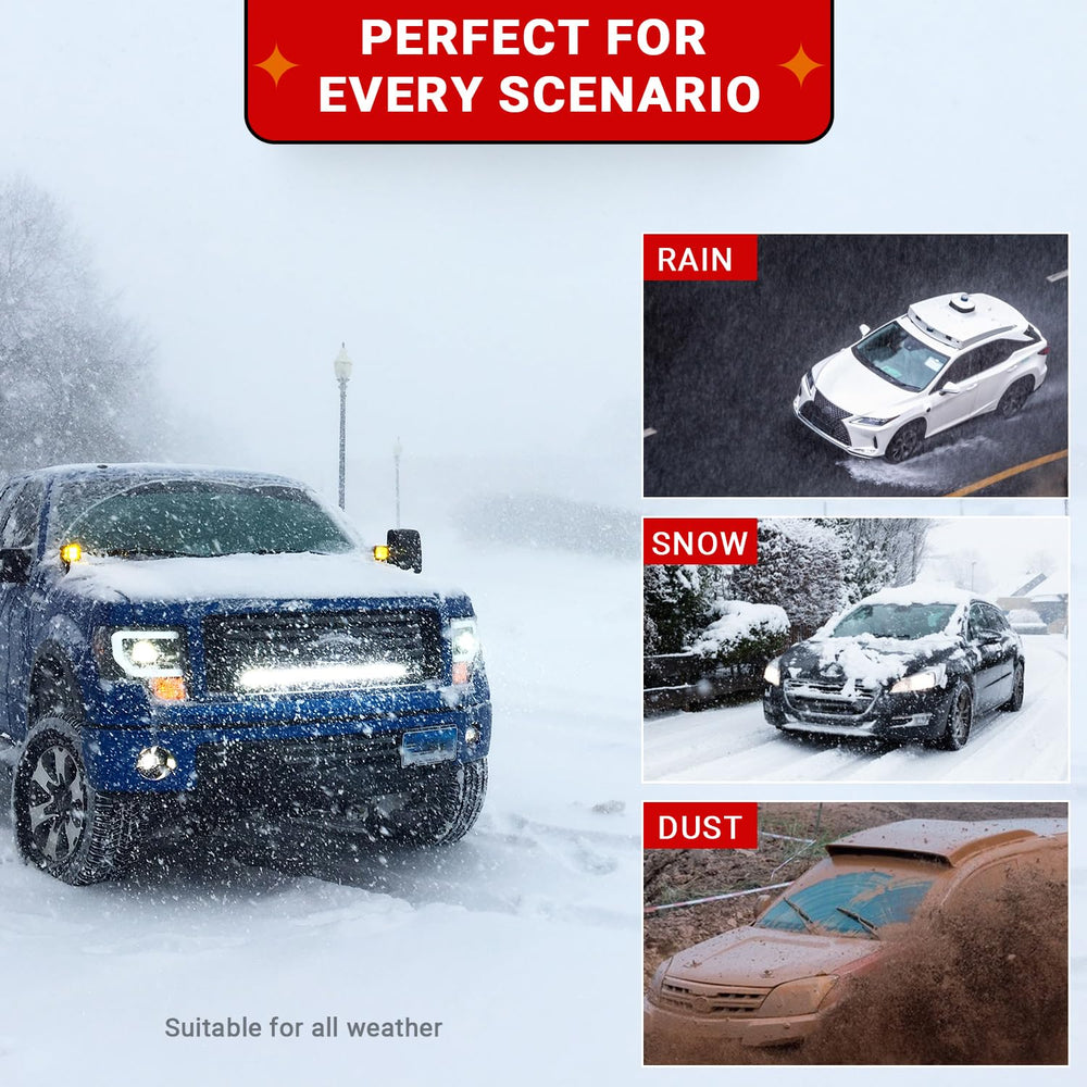 RAINTOK wipers in rain show dependable performance on Prius.