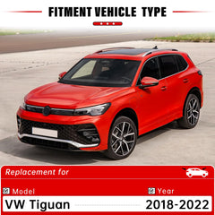 Raintok Tiguan 22-inch front wiper blade delivers smooth wiping.