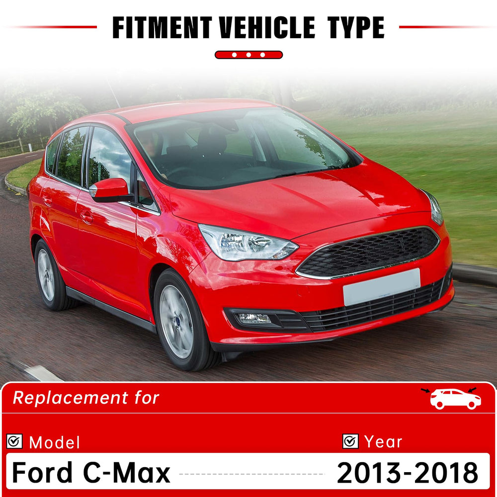 RAINTOK 26-inch front blade for Ford C-Max ensures smooth wipe in heavy rain.