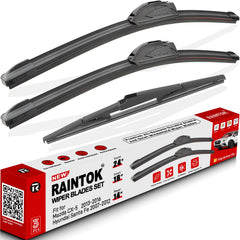 Raintok 24 inch front blade for Mazda CX 5 delivers clear visibility in rain