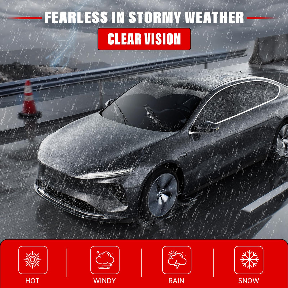 RAINTOK pack-of-3 wiper blades set for Nissan Xterra and Pathfinder