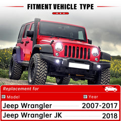 Raintok front-right 15-inch wiper blade for Jeep Wrangler delivers quiet, streak-free wiping.