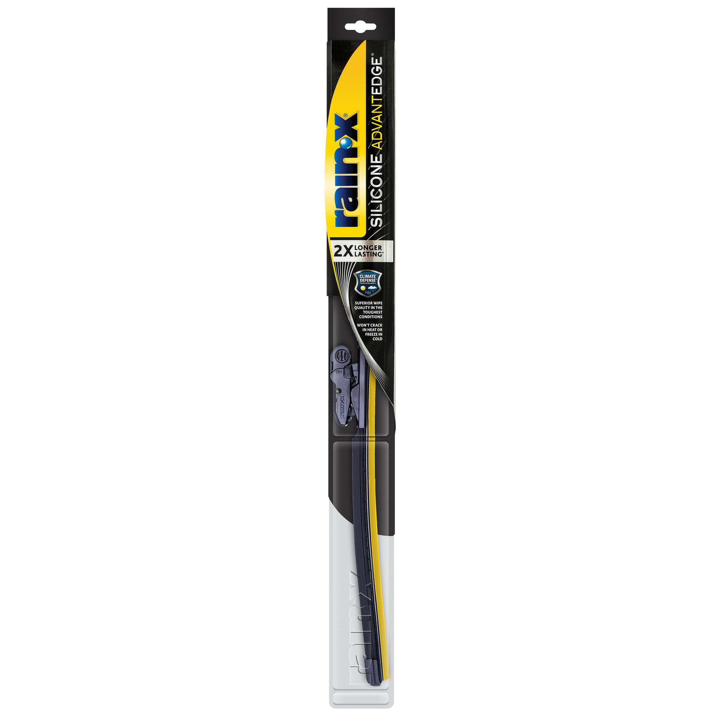 Rain-X Silicone AdvantEdge 26-inch blade for clear all-weather visibility