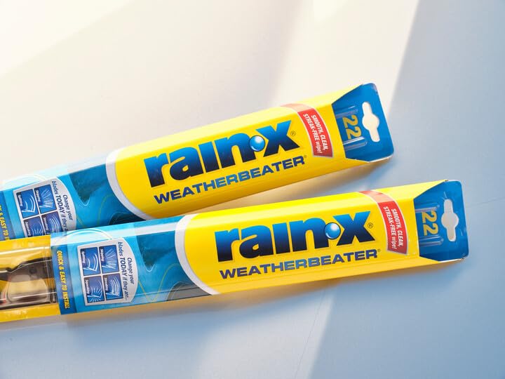 RainX WeatherBeater size guide icon helps choose correct blade size.