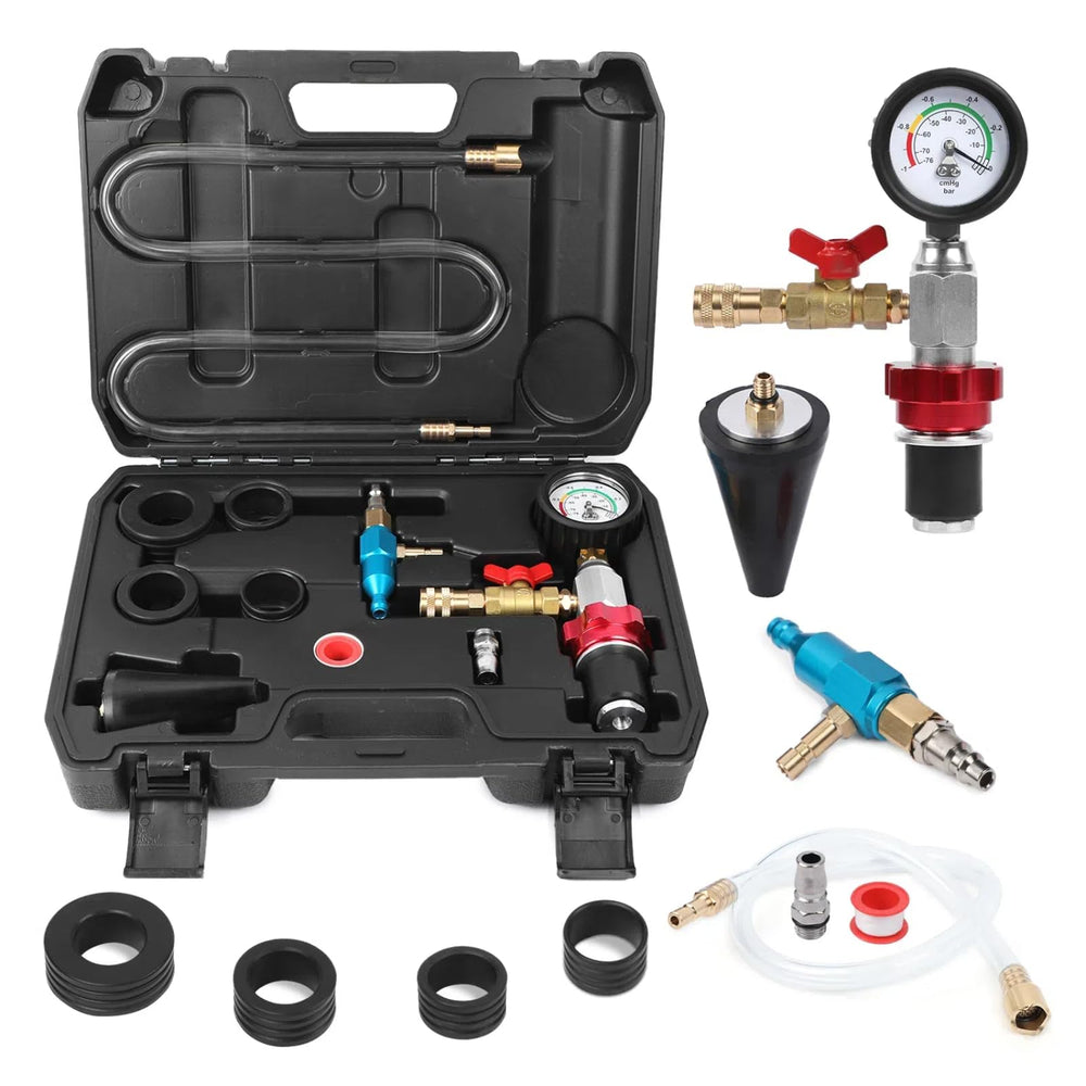 RALBIL coolant vacuum refill kit with quick airlift for fast, air-free refills.