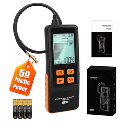 RALBIL Engine Oil Tester extended probe displaying oil aging indicators for quick maintenance checks.