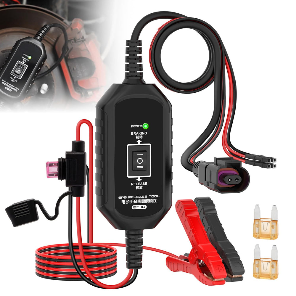 RALBIL EPB emergency release tool front view showing compact design and quick control